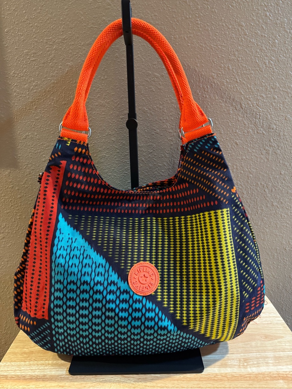 Kipling Nylon 3 Compartment Shoulder Bag